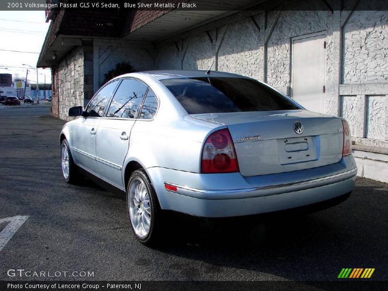 Blue Silver Metallic / Black 2001 Volkswagen Passat GLS V6 Sedan