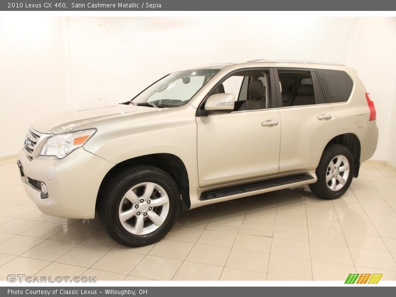Satin Cashmere Metallic / Sepia 2010 Lexus GX 460
