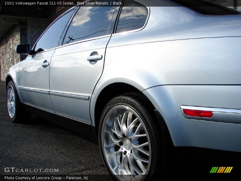 Blue Silver Metallic / Black 2001 Volkswagen Passat GLS V6 Sedan
