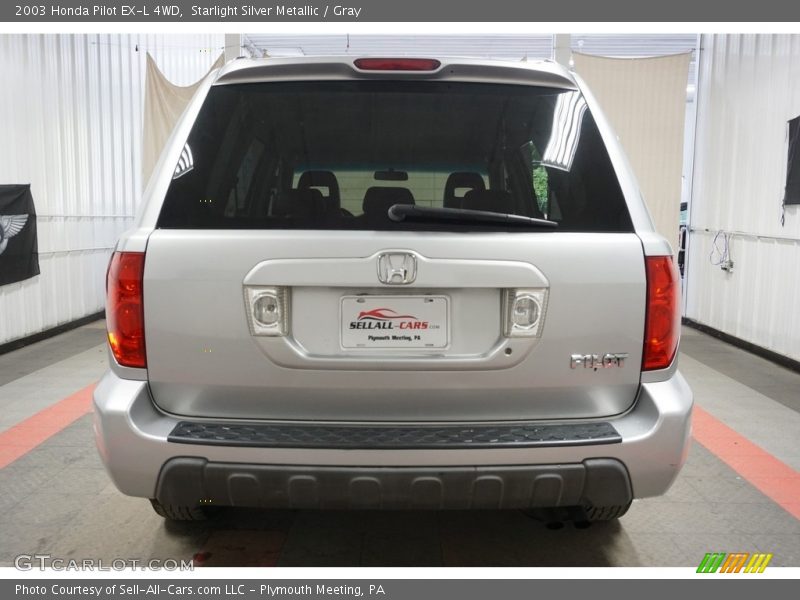 Starlight Silver Metallic / Gray 2003 Honda Pilot EX-L 4WD