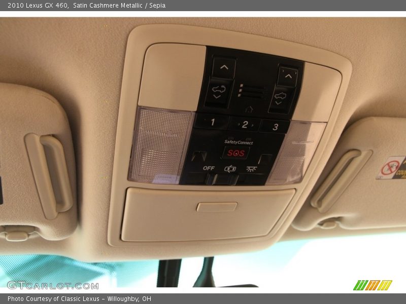 Satin Cashmere Metallic / Sepia 2010 Lexus GX 460
