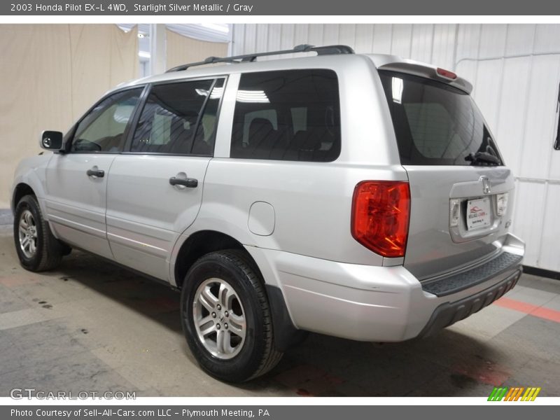 Starlight Silver Metallic / Gray 2003 Honda Pilot EX-L 4WD