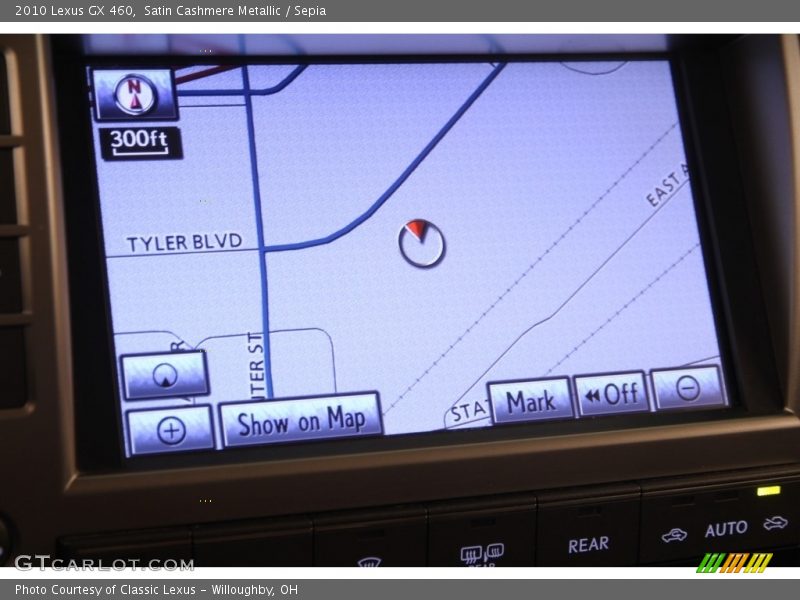 Satin Cashmere Metallic / Sepia 2010 Lexus GX 460