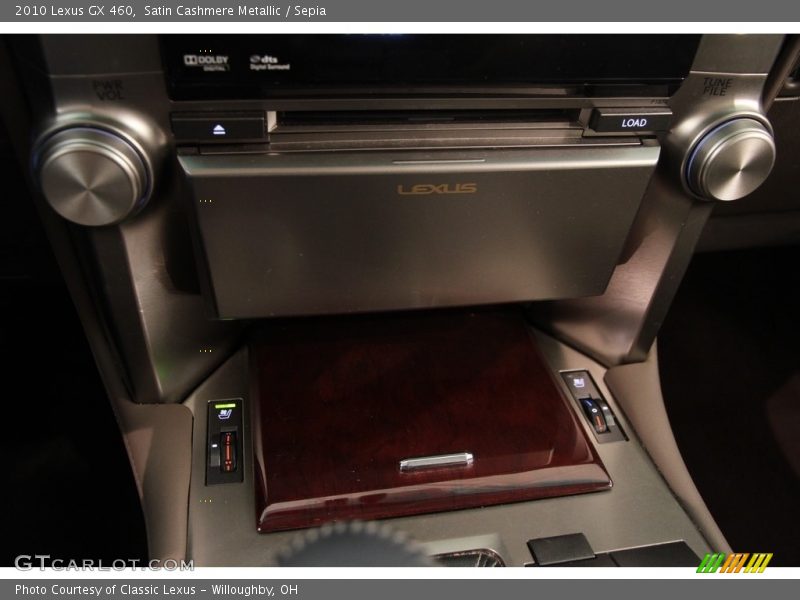 Satin Cashmere Metallic / Sepia 2010 Lexus GX 460