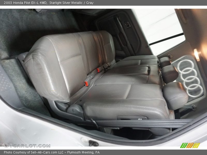 Starlight Silver Metallic / Gray 2003 Honda Pilot EX-L 4WD