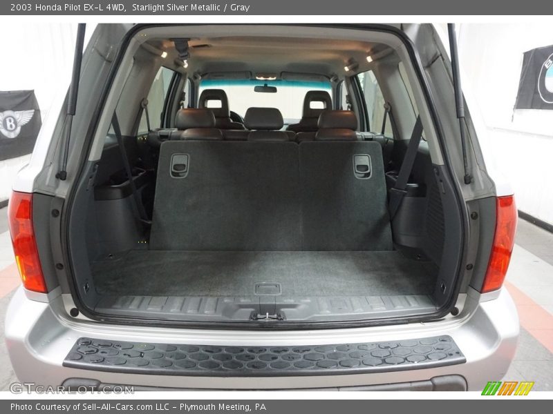 Starlight Silver Metallic / Gray 2003 Honda Pilot EX-L 4WD
