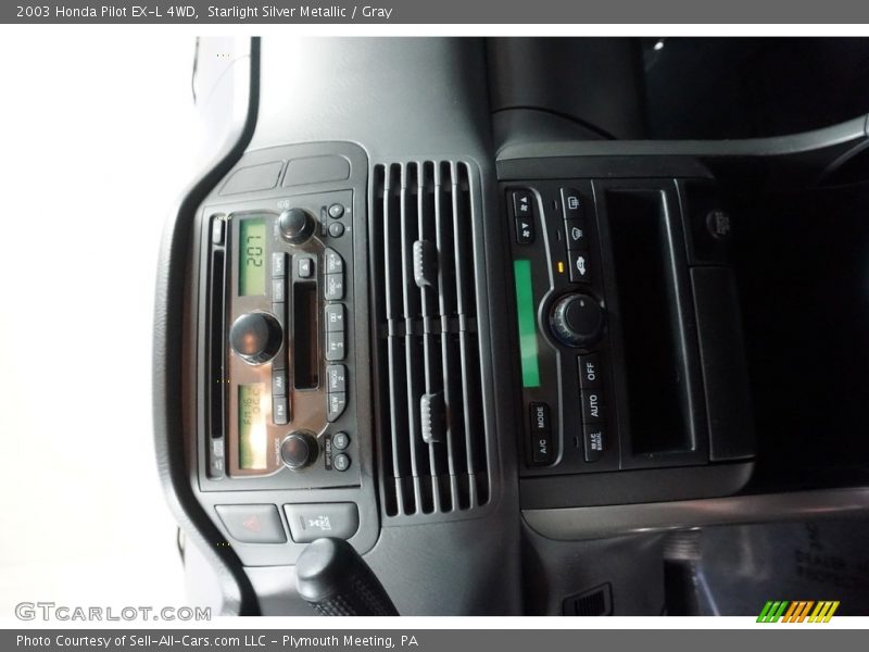 Starlight Silver Metallic / Gray 2003 Honda Pilot EX-L 4WD