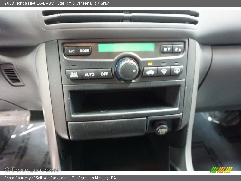 Starlight Silver Metallic / Gray 2003 Honda Pilot EX-L 4WD