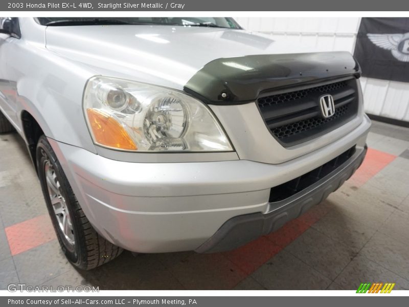Starlight Silver Metallic / Gray 2003 Honda Pilot EX-L 4WD