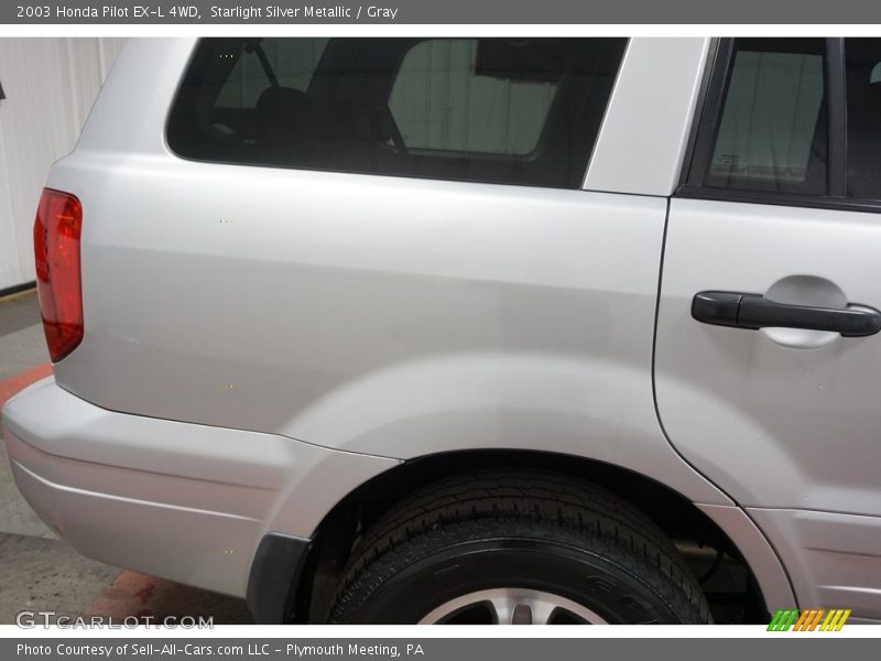 Starlight Silver Metallic / Gray 2003 Honda Pilot EX-L 4WD