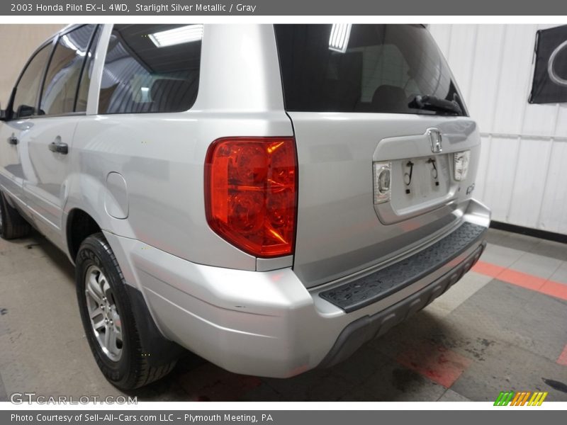 Starlight Silver Metallic / Gray 2003 Honda Pilot EX-L 4WD