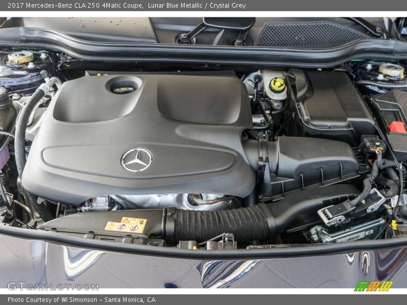  2017 CLA 250 4Matic Coupe Engine - 2.0 Liter Twin-Turbocharged DOHC 16-Valve VVT 4 Cylinder