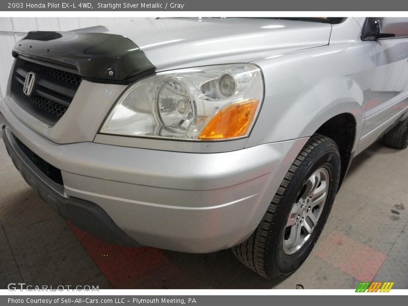 Starlight Silver Metallic / Gray 2003 Honda Pilot EX-L 4WD