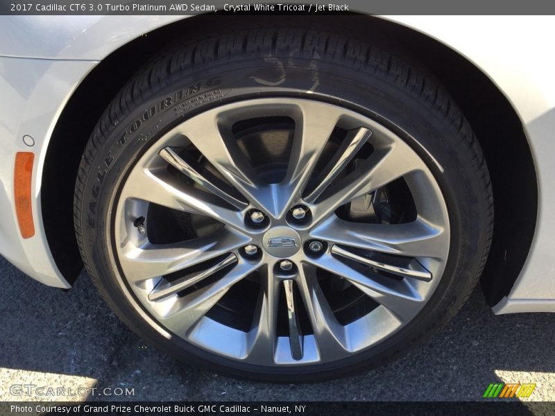 Crystal White Tricoat / Jet Black 2017 Cadillac CT6 3.0 Turbo Platinum AWD Sedan