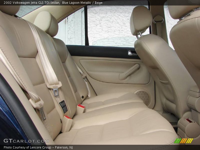 Blue Lagoon Metallic / Beige 2002 Volkswagen Jetta GLS TDI Sedan