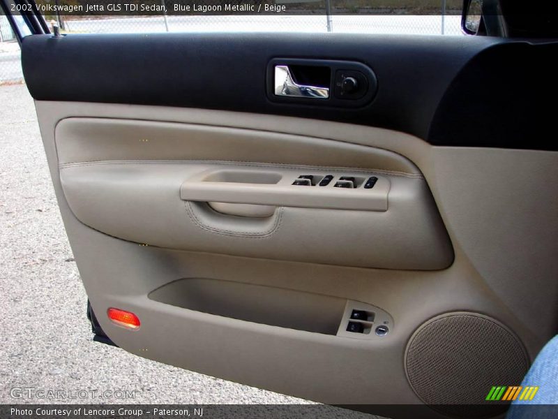 Blue Lagoon Metallic / Beige 2002 Volkswagen Jetta GLS TDI Sedan