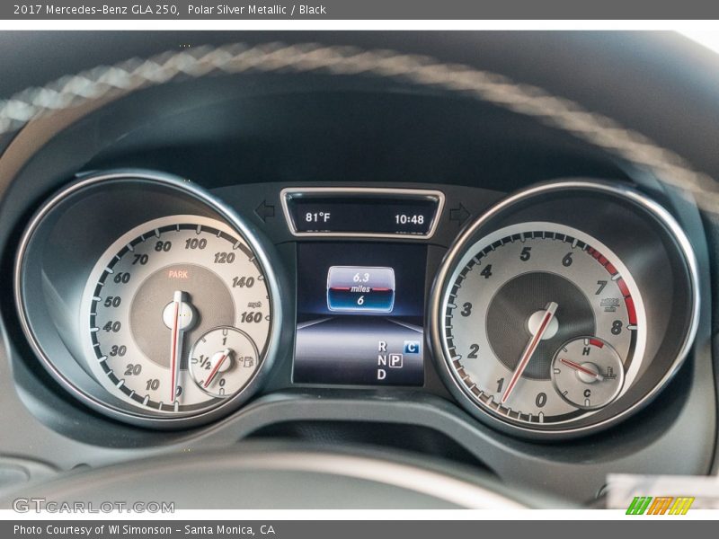  2017 GLA 250 250 Gauges