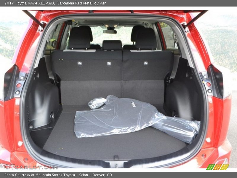 Barcelona Red Metallic / Ash 2017 Toyota RAV4 XLE AWD