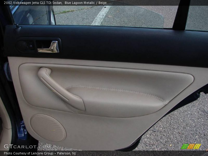 Blue Lagoon Metallic / Beige 2002 Volkswagen Jetta GLS TDI Sedan