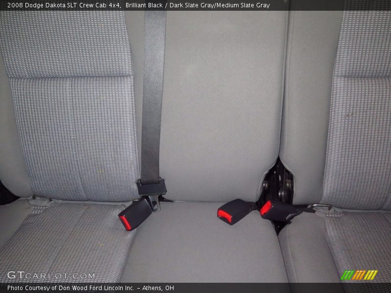 Brilliant Black / Dark Slate Gray/Medium Slate Gray 2008 Dodge Dakota SLT Crew Cab 4x4