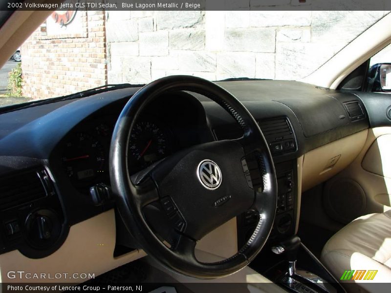 Blue Lagoon Metallic / Beige 2002 Volkswagen Jetta GLS TDI Sedan