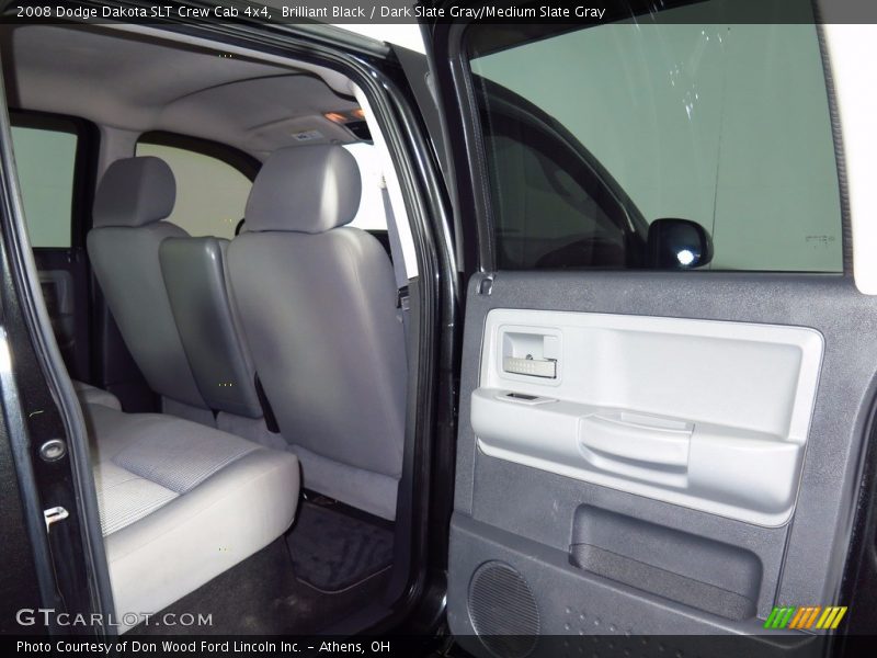 Brilliant Black / Dark Slate Gray/Medium Slate Gray 2008 Dodge Dakota SLT Crew Cab 4x4