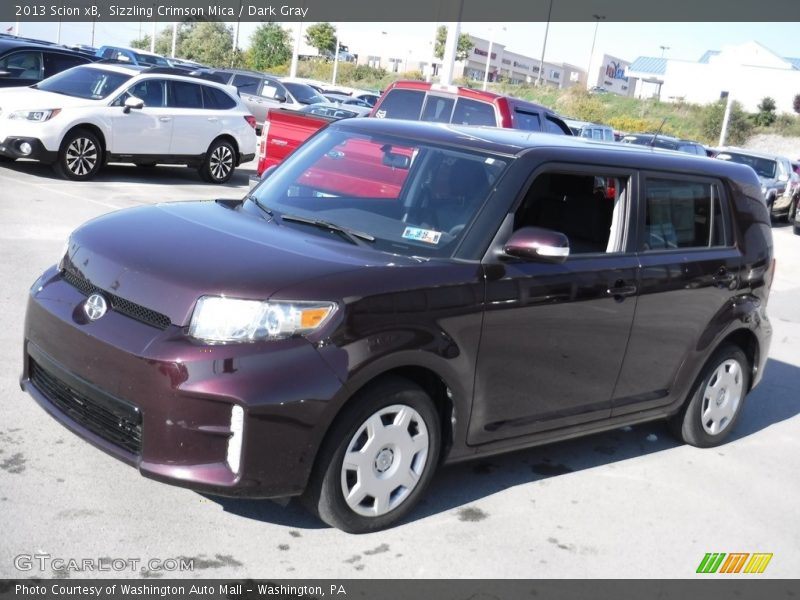 Sizzling Crimson Mica / Dark Gray 2013 Scion xB