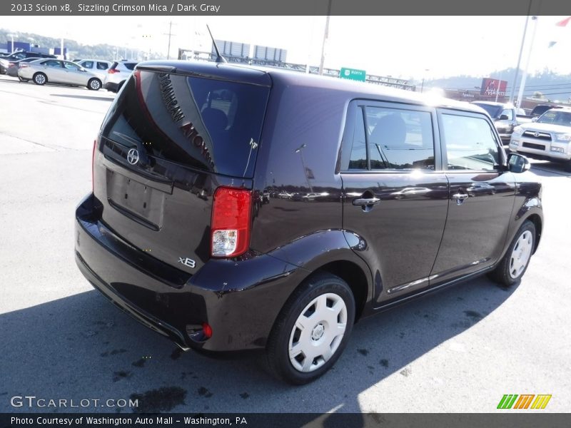 Sizzling Crimson Mica / Dark Gray 2013 Scion xB