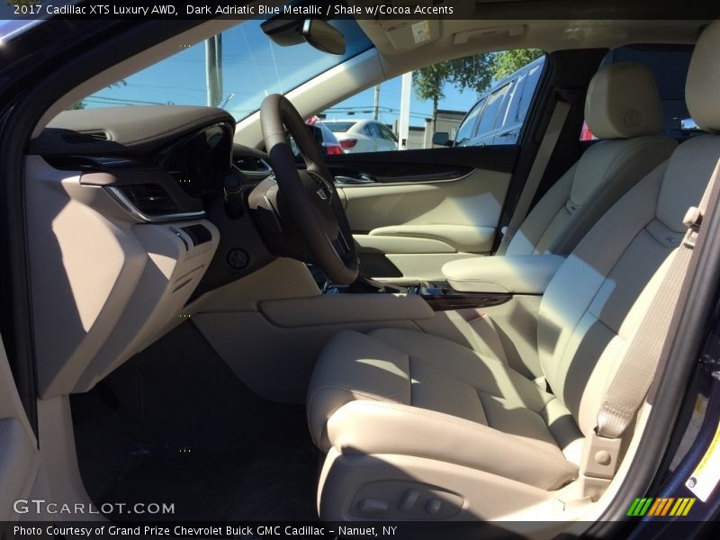 Front Seat of 2017 XTS Luxury AWD