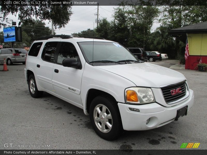 Summit White / Medium Pewter 2003 GMC Envoy XL SLT 4x4