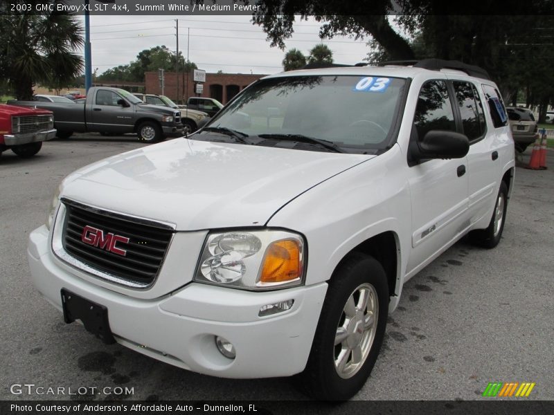 Summit White / Medium Pewter 2003 GMC Envoy XL SLT 4x4