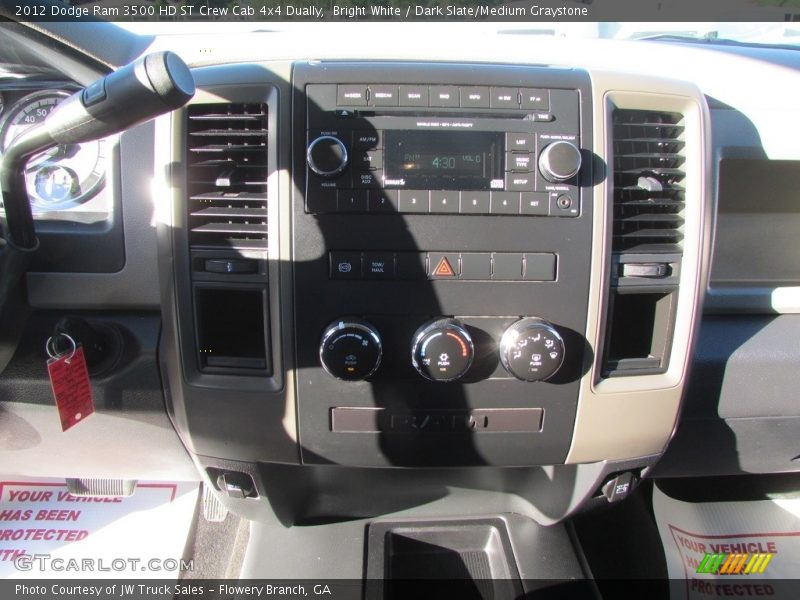 Bright White / Dark Slate/Medium Graystone 2012 Dodge Ram 3500 HD ST Crew Cab 4x4 Dually