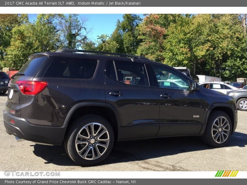 Iridium Metallic / Jet Black/Kalahari 2017 GMC Acadia All Terrain SLT AWD