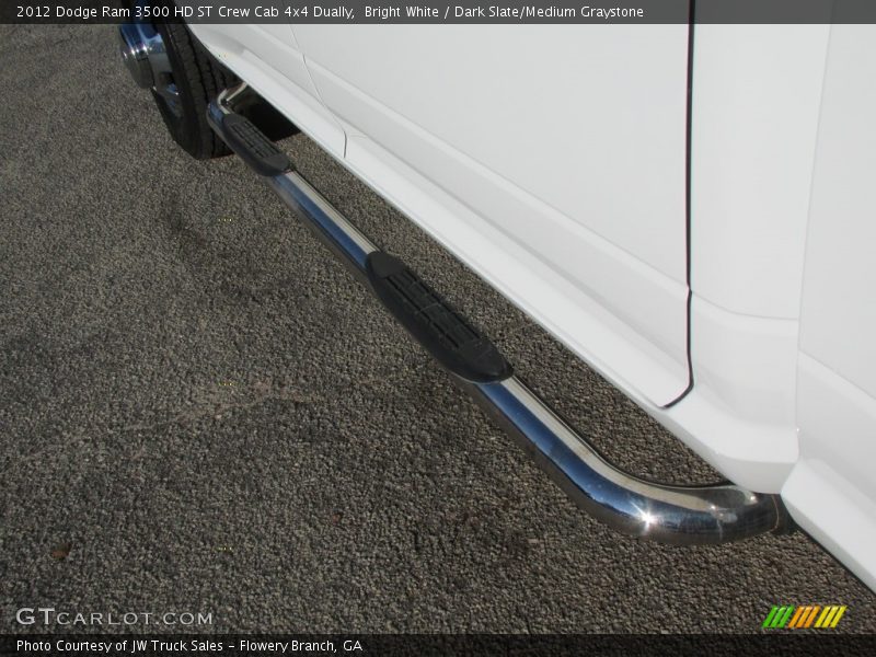 Bright White / Dark Slate/Medium Graystone 2012 Dodge Ram 3500 HD ST Crew Cab 4x4 Dually