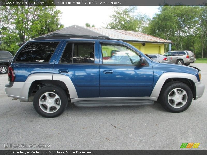 Superior Blue Metallic / Light Cashmere/Ebony 2005 Chevrolet TrailBlazer LT