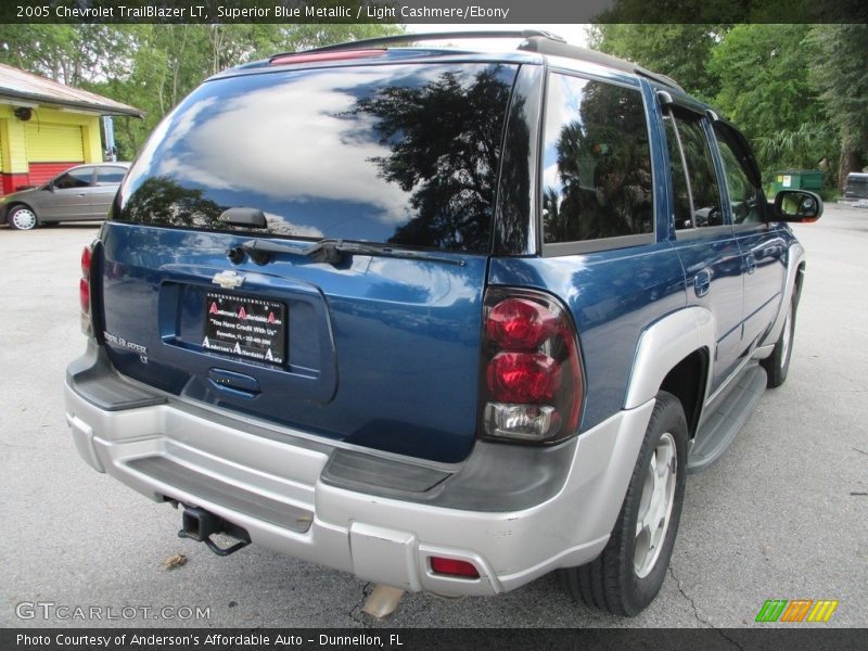 Superior Blue Metallic / Light Cashmere/Ebony 2005 Chevrolet TrailBlazer LT