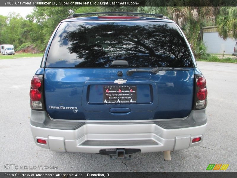 Superior Blue Metallic / Light Cashmere/Ebony 2005 Chevrolet TrailBlazer LT