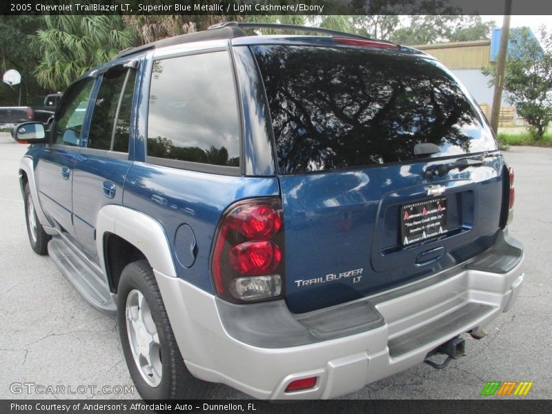 Superior Blue Metallic / Light Cashmere/Ebony 2005 Chevrolet TrailBlazer LT