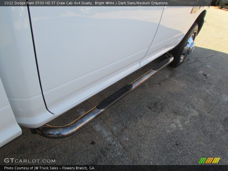 Bright White / Dark Slate/Medium Graystone 2012 Dodge Ram 3500 HD ST Crew Cab 4x4 Dually