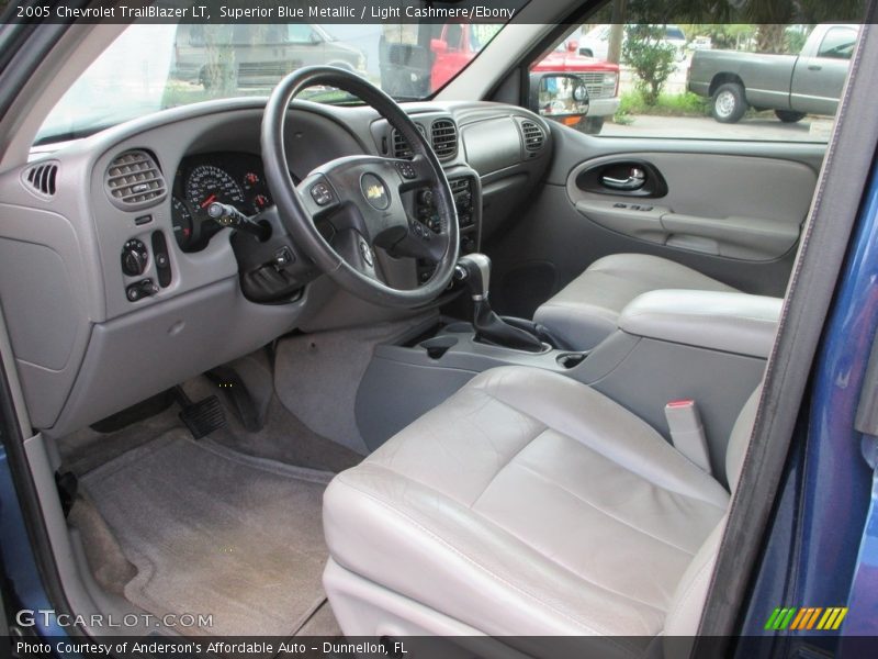 Superior Blue Metallic / Light Cashmere/Ebony 2005 Chevrolet TrailBlazer LT