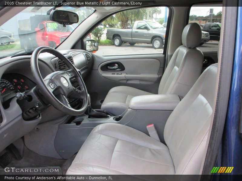 Superior Blue Metallic / Light Cashmere/Ebony 2005 Chevrolet TrailBlazer LT