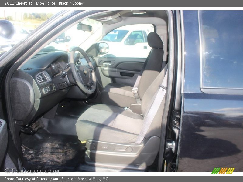 Black / Ebony 2011 Chevrolet Tahoe Police