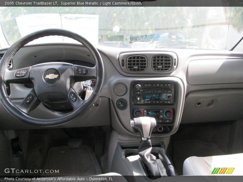 Superior Blue Metallic / Light Cashmere/Ebony 2005 Chevrolet TrailBlazer LT