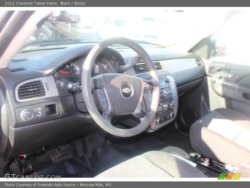 Black / Ebony 2011 Chevrolet Tahoe Police