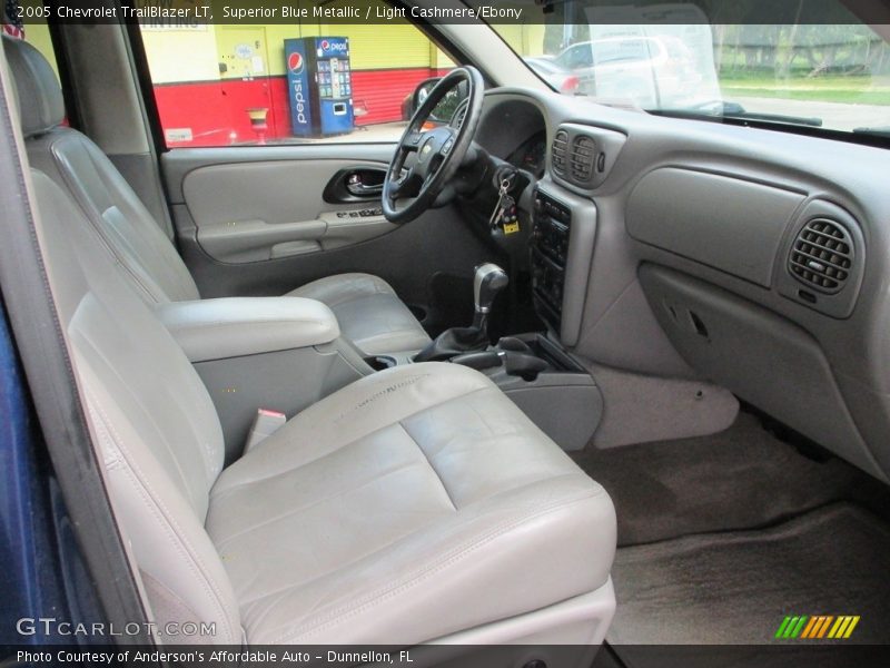 Superior Blue Metallic / Light Cashmere/Ebony 2005 Chevrolet TrailBlazer LT