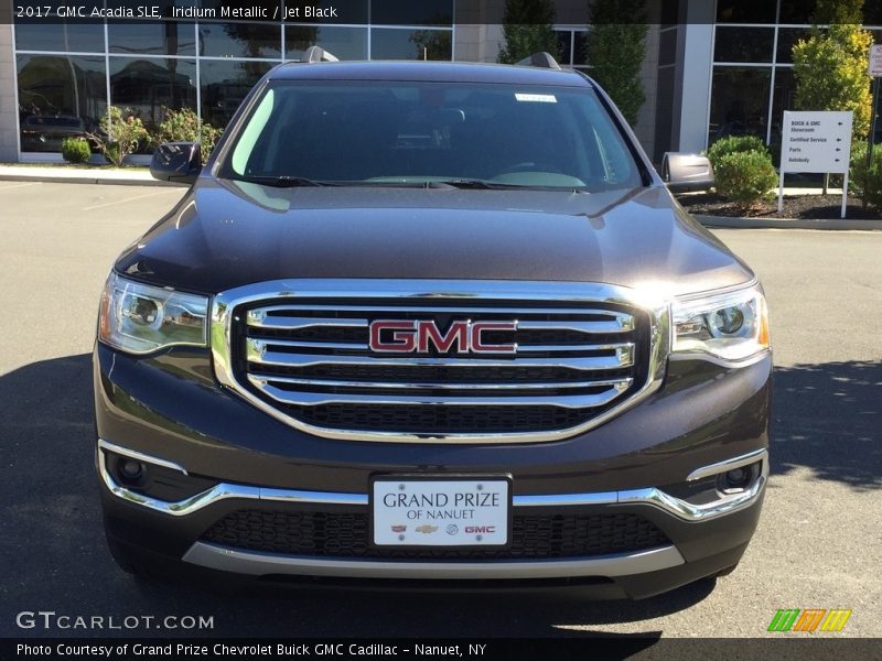 Iridium Metallic / Jet Black 2017 GMC Acadia SLE