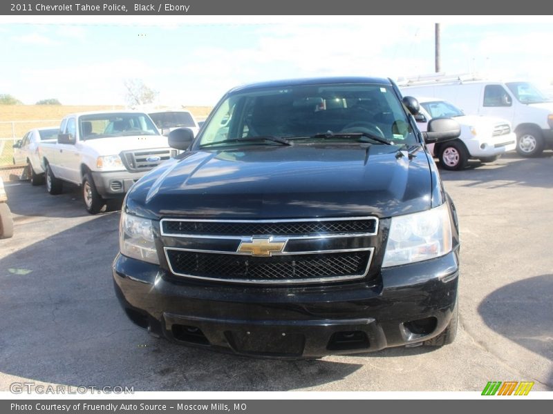 Black / Ebony 2011 Chevrolet Tahoe Police