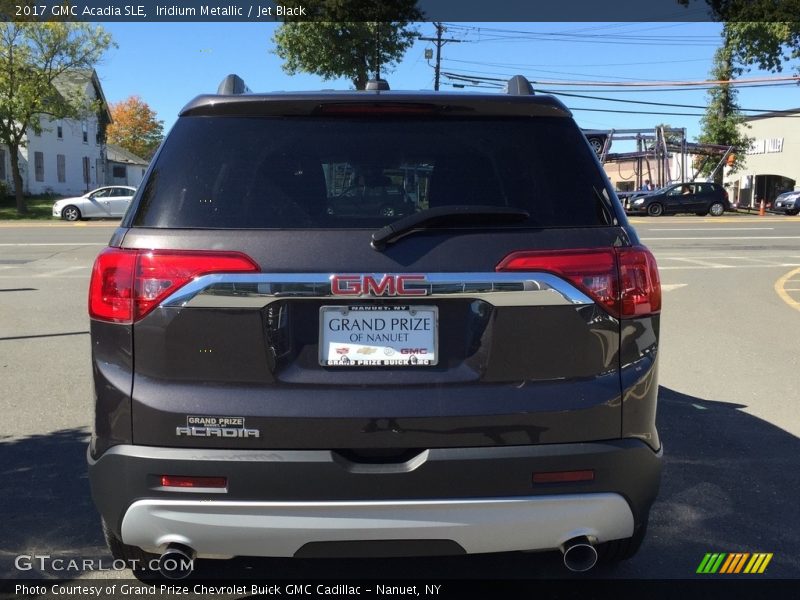 Iridium Metallic / Jet Black 2017 GMC Acadia SLE