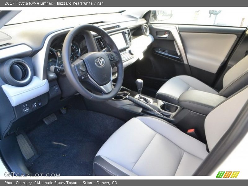  2017 RAV4 Limited Ash Interior