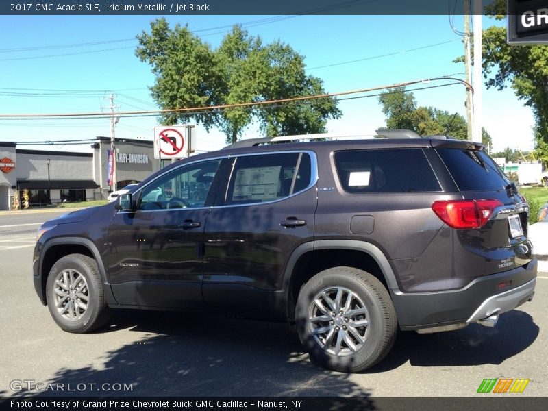 Iridium Metallic / Jet Black 2017 GMC Acadia SLE